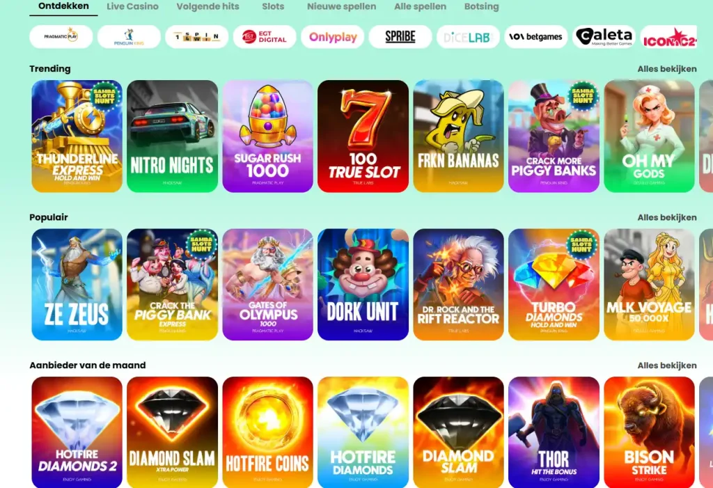 Samba Slots spellobby